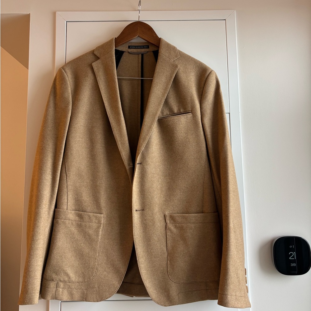 Drykorn “Cleveland” Sport Jacket – Camel – EU 48 (US 38) – Wool Blend